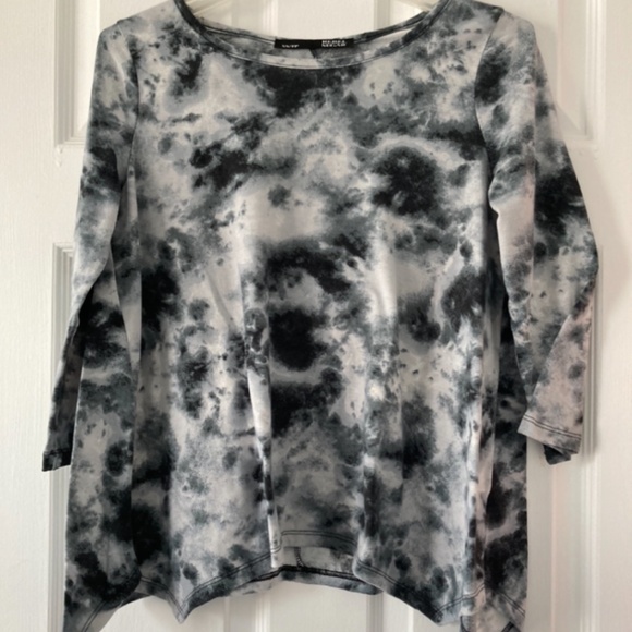 Tie-Dye Cotton 3/4 Sleeve Shirt Size S NEVER WORN - Picture 1 of 3